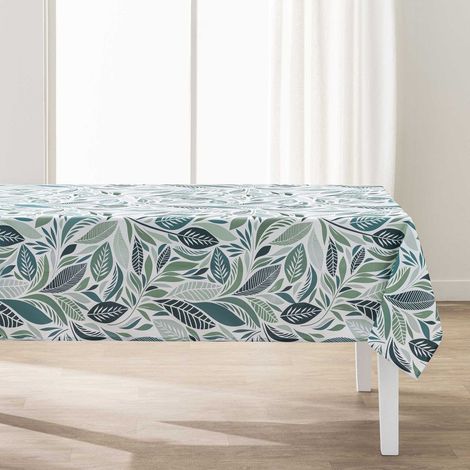 Nappe Antitache Imprimé "Willy" 145x240cm Bleu