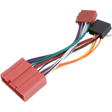 Faisceau de câblage autoradio CD GPS MAZDA, connecteur d'alimentation, remplacement (1/5)