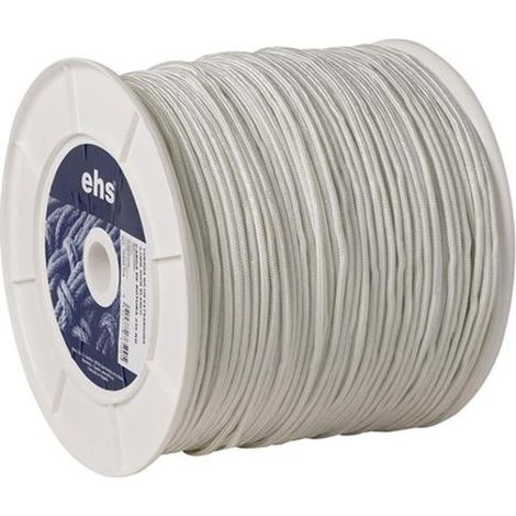 Cordón nilón extrarígido EHS 400 m - talla ⌀ 4,5 mm x 400 m. Azul/rojo/blanco