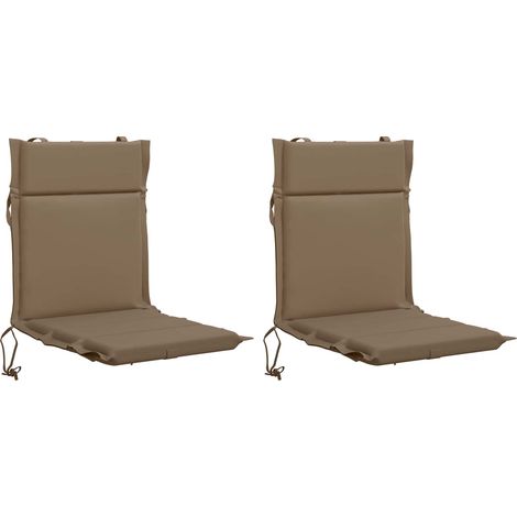Cuscini per Sedia Alta in 2 Pezzi GEMERT 2 pcs 100% Poliestere vidaXL (1/5)