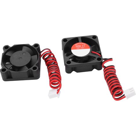 Ventilateur De Refroidissement - 30x30x10mm 12V - Pour Imprimante 3D Ender-3 Et Prusa I3 - Lot De 2 (1/5)