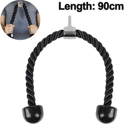 Corde Pour Câble - 70/90 cm - Diamètre 25 mm - En TPR - Pour Machine À Câbles - 1 Pièce (1/5)