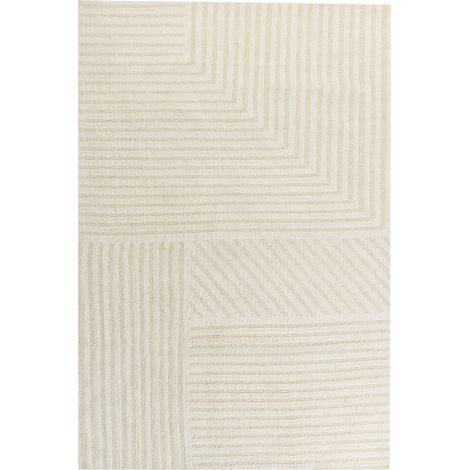 Rug ABEGUM Beige 200 x 300 cm Wool (1/5)