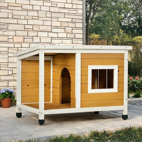 Cage de transport pour animaux en tannenholz 85,5 x 62 x 60 cm (1/5)