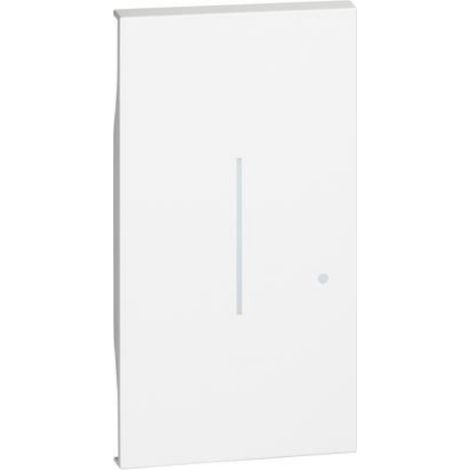 Enjoliveur Living Now with Netatmo pour interrupteur variateur 2 modules blanc BTICINO BTKW33M2 (1/2)