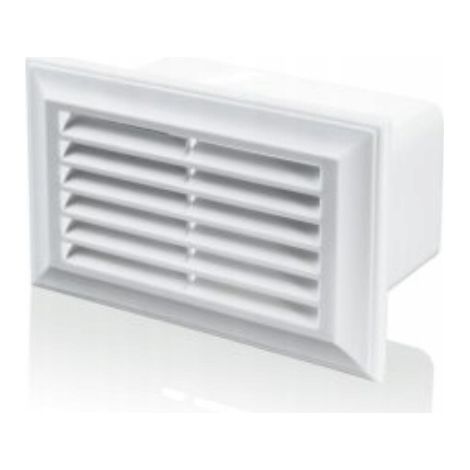 Rejilla de ventilación para conducto 204x60 blanca (1/5)