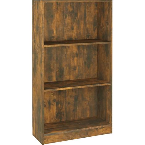 Maison Exclusive - Libreria Rovere Fumo 60x24x109 cm in Legno Multistrato