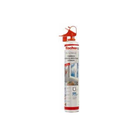 1K-Schnellmontageschaum PU 1 / 750 BInhalt: 750ml Ausbeute: 45 l, beige, FISCHER