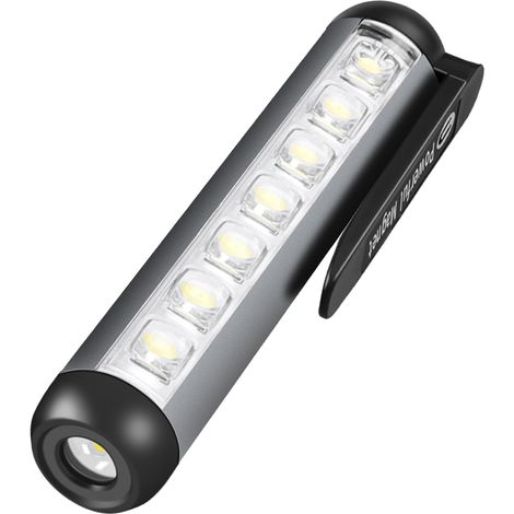 LED-Taschenlampe, 4 Beleuchtungsmodi, Arbeitsleuchte mit COB-Licht, USB-Lade-LED-Taschenlampe für Camping, Wandern, Spazierengehen und leistungsstarke Notfälle (1/5)