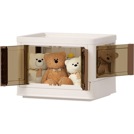 Conteneurs de rangement en plastique Haixin avec couvercles, 72 l, 3 pièces. (1/5)
