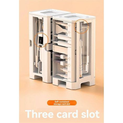 Kit de nettoyage électronique 32 en 1, brosse de nettoyage pour ordinateur portable, clavier et téléphone (blanc)