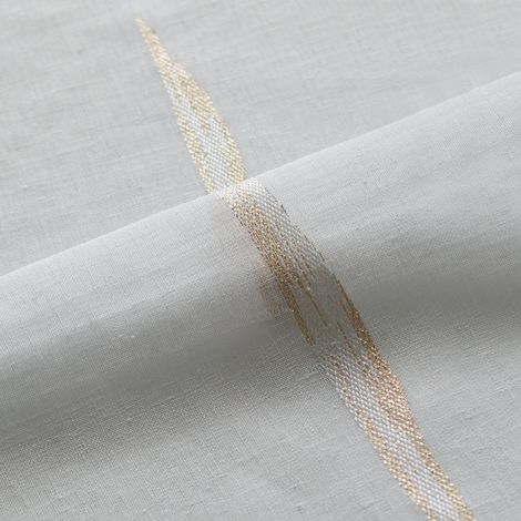 Tissu en étamine à jacquard coloré Doré 300 cm