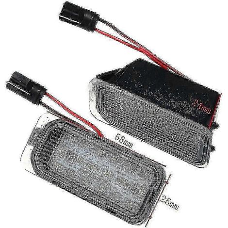 Stück LED-Kennzeichenbeleuchtung für Ford Focus II, Fiesta VII, Mondeo IV, Kuga (2008–2019)