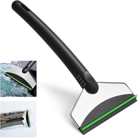 Raclette Antigivre Pare-Brise Voiture Grattoir à Glace Idéal pour Enlever Le Givre et la Neige sans Rayures sur Les Vitres
