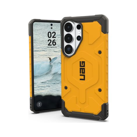 UAG Pathfinder Magnet - custodia con modulo magnetico integrato per Samsung Galaxy S26 Ultra (giallo heritage) (1/4)