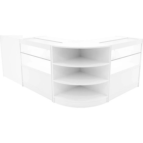 Eclipse LED Shop Counter Set LM60, TB60 & 2 x C900 - White