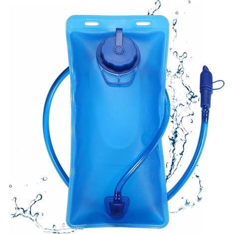 Sac à dos isotherme 2L - Récipient universel pour boissons - avec tuyau et bouchon à vis étanche - pour la randonnée, le camping et le cyclisme-AquaForge (1/5)