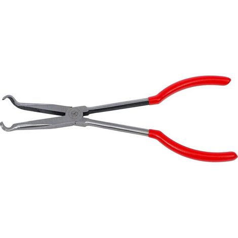 Pince à Becs Longs 280 mm - Pointe Annulaire - Précision et Maniabilité - Acier, Zones Difficiles - D-Work (1/5)