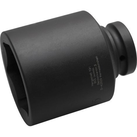 BGS Chiave a bussola esagonale profonda, attacco quadro interno 25 mm (1") SW 65 mm - 5500-65