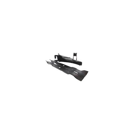 Mulch-Kit für alle Modelle 38'' von 1992 bis 2005. Lieferung mit 2 Messer 134148, Länge 490 mm, Sternlochbohrung mit 5 Spitzen und Bo