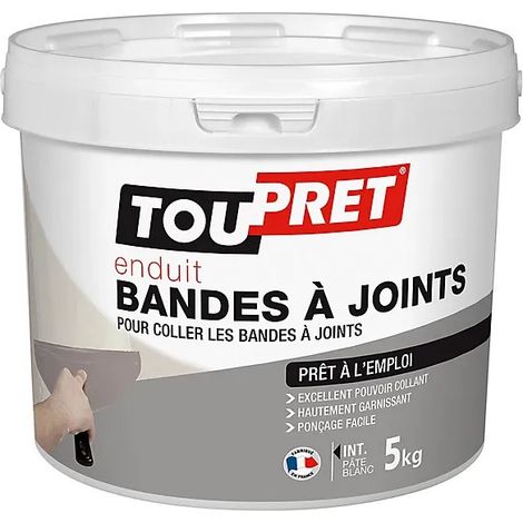 Cinta para juntas y compuesto de alisado listos para usar, 5 kg