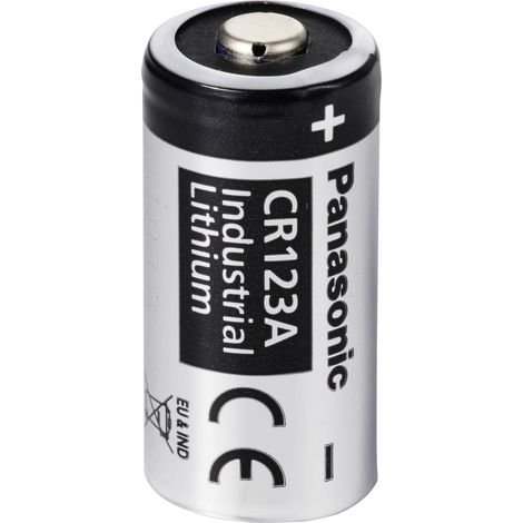 Panasonic – Pile photo CR123A lithium 1550 mAh 3 V – Longue durée de vie – Pour appareils photo, télécommandes, horloges – Lot de 1000 pièces (1/3)