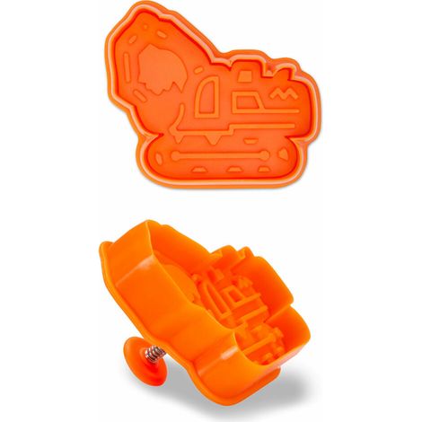 Städter Bagger 7,5 cm Orange (1/4)