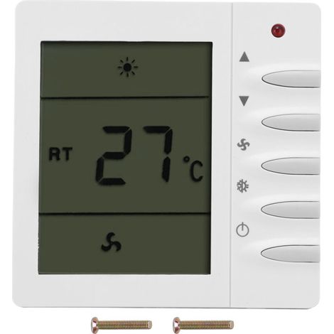 Termostato LCD per controllo temperatura AC220V -Crezuo