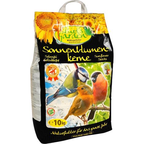 10kg Sonnenblumenkerne Wildvogelfutter Vögel füttern Samen Großpackung Sack