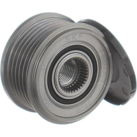 1 - Poulie Roue Libre - Alternateur - Remplacement Pièce Défectueuse - Véhicules Compatibles - Métal - Taille Standard (1/5)