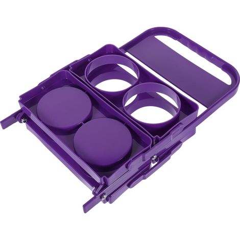 bières portable en plastique avec poignée Support pliable
