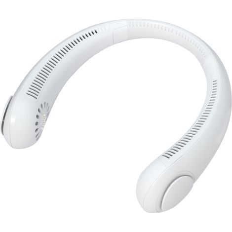 ventilateur mains libres sans pales, ventilateur personnel à porter, rechargeable, design avec écouteurs, ventilateur de bureau alimenté par USB (1/5)