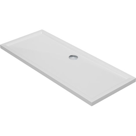Signature Boundary Rectangular Stone Resin Shower Tray 1600mm x 800mm (inc Waste)