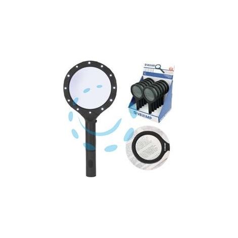 LENTE INGRANDIMENTO LED IN PLASTICA - 0,2w - 15 lumen