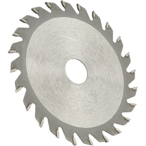 Disque de coupe circulaire en carbure cémenté 85 mm x 15 mm, 24 dents, pour le travail du bois. (1/5)
