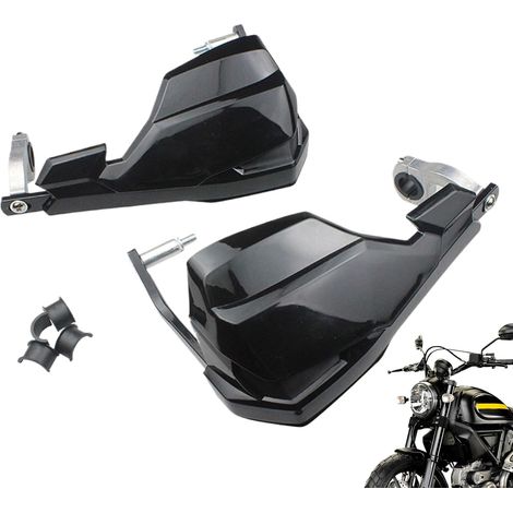 Motorrad Lenker Handschützer - Griffschutzschild Aluminiumlegierung 1 Paar 1000g  Motorrad Handschützer Motocross Schutzausrüstung Handermüdung Reduzierung  Schnelle Installation Umbau Zubehör Motor (1/5)