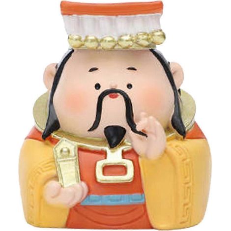 Ornement de tableau de bord de voiture, figurine de dieu en résine, mini-statue décorative mignonne, décoration de bureau pour la maison, étagère, décoration de fête ou de bureau-men