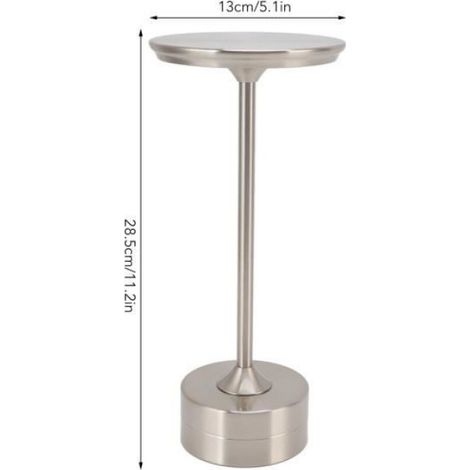 Lampe de table - - Rechargeable 2000mAh - 3 niveaux de luminosité - Design portable - Éclairage large (1/4)