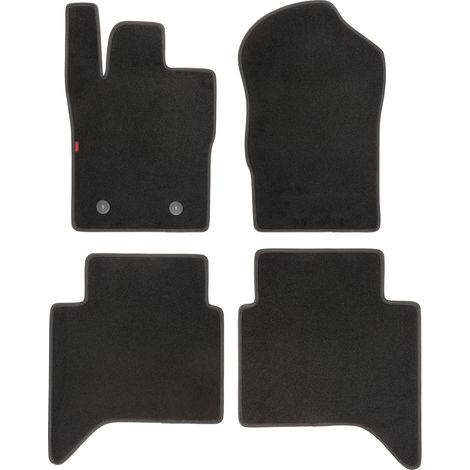 Set tappeti su misura in moquette - compatibile per Ford Ranger (05/22) - Volkswagen Amarok (11/23) (1/5)