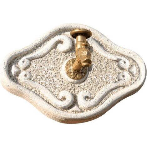 Rosace Décorative pour Robinet Extérieur Baroque