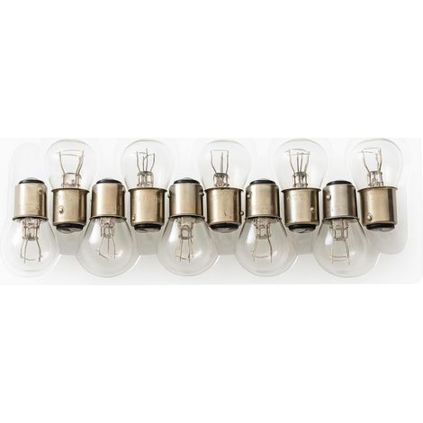 10 x BAY15D P21/5W Ampoule Voiture 12V 21 Watt 5 Watt Feu Stop Feu Arrière Lampe à Incandescence Ampoule à Billes AUTOBIRNEN FEU ARRIÈRE FEU STOP CLIGNOTANT MOTO (1/5)