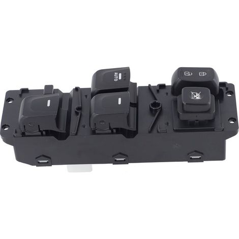 93570-2V000 Interrupteur principal pour lève-vitres de voiture, compatible avec les modèles Hyundai Veloster fabriqués entre 2012 et 2017, commande la montée et la descente de toutes les vitres électr