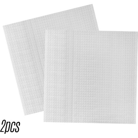 Lot de 2 plaques isolantes autocollantes en mousse pour lit chauffant 3D 220x220mm, pour Creality Ender 3 Ender 5 Anet A8 A6 Tronxy XY-2 (1/2)