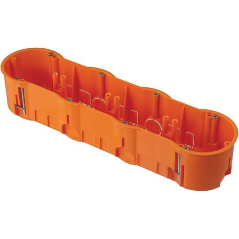 Caja cuádruple de cartón yeso con tornillos, profunda - A.0047PG