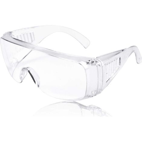 Lot de 12 Lunettes de Protection Antibuée, Sécurité Industrie, Jardin, Chimie – Confort Optimal et Résistance. (1/5)