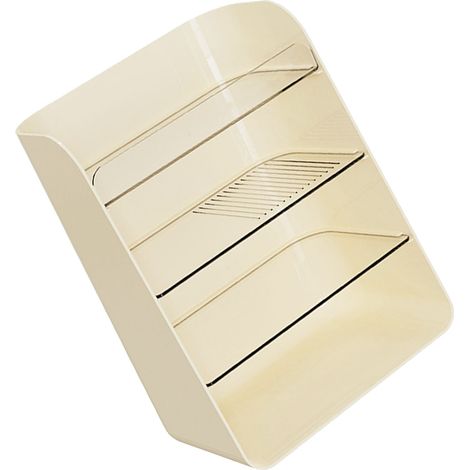Étagère cosmétique de luxe à plusieurs niveaux pour plan de travail de salle de bain, idéale pour coiffeuse et rangement dans la chambre - blanc cassé (1/5)