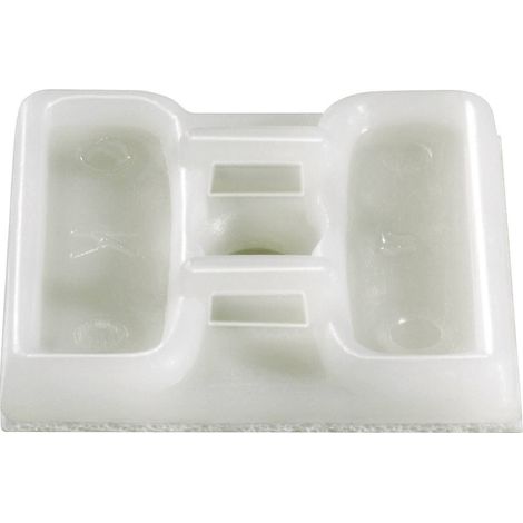 Embase de fixation Plage de Ø du faisceau: 4.40 mm (max) TRU COMPONENTS TC-HCR103203 1593047 noir 1 pc(s) S027141 (1/3)