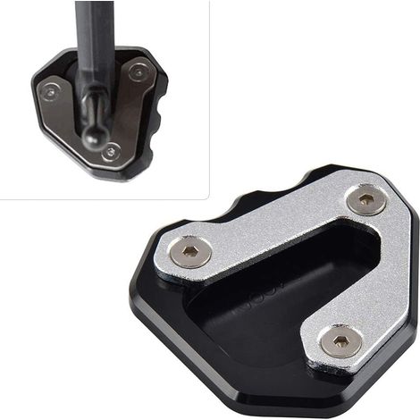 Support latéral de moto en aluminium usiné CNC (1/4)