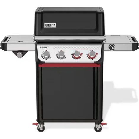 Weber Spirit EP-435 Barbecue a Gas 4 Bruciatori con Sear Zone e Bruciatore Laterale Nero 132 cm
