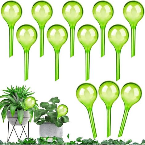 Lot de 12 arroseurs de jardin à arrosage automatique, transparents-AquaForge (1/5)